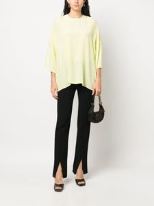Lanvin Gedrapeerde blouse - Groen