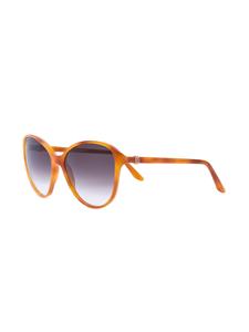 Cartier Eyewear oversized cat- eye zonnebril - Geel