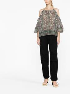 ISABEL MARANT Top met print - Wit