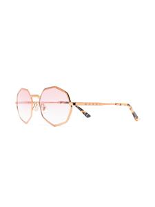 Marni Eyewear Zonnebril met geometrisch montuur - Roze