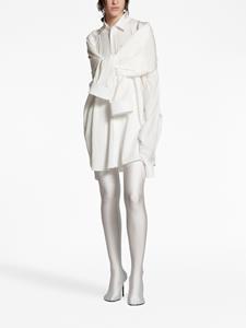 Balenciaga Blouse met geknoopte mouwen - Wit