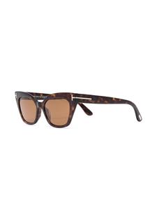 TOM FORD Eyewear Zonnebril met cat-eye montuur - Bruin