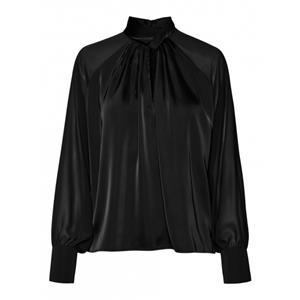 Vero Moda Siwa Ls Top Black ZWART 