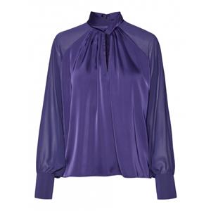 Vero Moda Siwa Ls Top Astral Aura BLAUW 