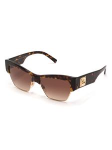 Dolce & Gabbana Eyewear Zonnebril met cat-eye montuur - Bruin