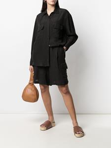 Barena Button-up blouse - Zwart