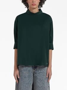 Marni Blouse met hoge hals - Zwart