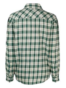 Woolrich Flanellen blouse - Groen