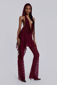 Jaded London Riva Lace Hooded Co-ord Set