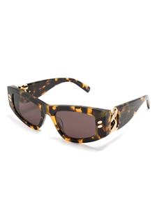 Stella McCartney Eyewear Zonnebril met schildpadschild effect - Bruin