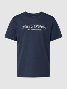 Marc O'Polo T-shirt met logoprint voor