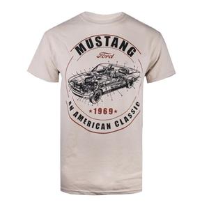 Ford Mens Mustang Cotton T-Shirt