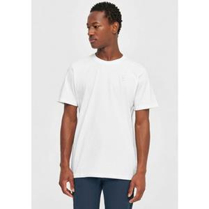 KnowledgeCotton Apparel T-shirt Basic-Shirt Badge in cleane look