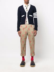 Thom Browne Overhemd met patroon - Wit
