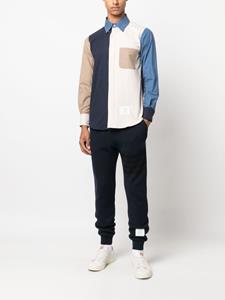Thom Browne Overhemd met colourblocking - Beige