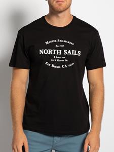 North Sails T-shirt in zwart voor Heren