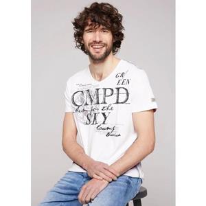 CAMP DAVID T-shirt met logoprint