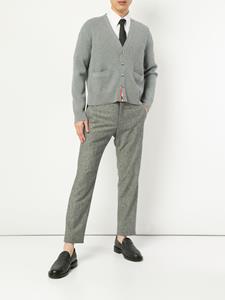 Thom Browne grosgain overhemd - Wit