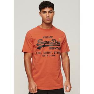 Superdry T-shirt VINTAGE VL STORE CLASSIC TEE