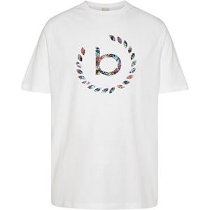 bugatti T-Shirt, mit Multicolor-Logo-Print
