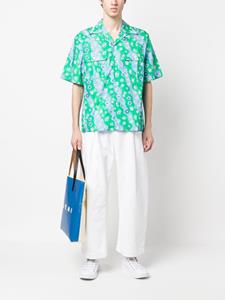 Marni Overhemd met bloemenprint - Groen