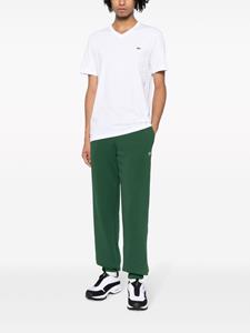 Lacoste T-shirt met logopatch - Wit