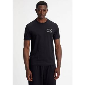 Calvin Klein T-shirt STRIPED CHEST LOGO T-SHIRT (1-delig)