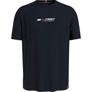 Tommy Hilfiger Sport T-Shirt "ESSENTIAL BIG LOGO TEE", mit Tommy Hilfiger Logodruck auf der Brust