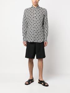 PENINSULA SWIMWEAR Overhemd met print - Zwart