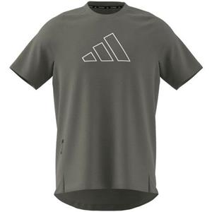 adidas Performance T-Shirt TI 3B TEE SILPEB/WHITE