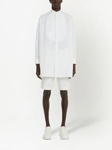 Alexander McQueen Kraagloos overhemd - 9000 -WHITE