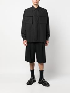 Alexander McQueen Overhemd met klepzakken - Zwart