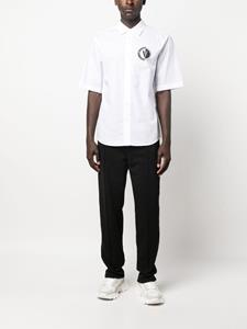 Versace Overhemd met logoprint - Wit