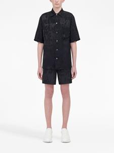 Alexander McQueen Overhemd met korte mouwen - Zwart