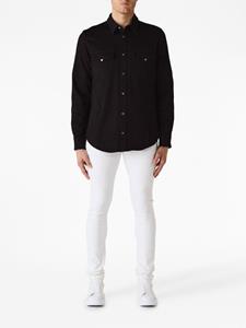 Alexander McQueen Shirtjack met lange mouwen - Zwart