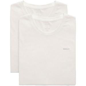 Gant T-Shirt "C-NECK T-SHIRT 2-PACK", (2 tlg.), aus besonders weichem Material