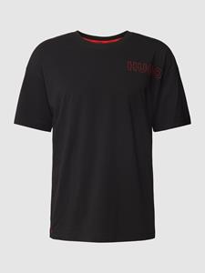 HUGO T-shirt met labelprint, model 'Unite'