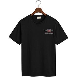 Gant T-Shirt Herren T-Shirt - REG ARCHIVE SHIELD EMB, Rundhals