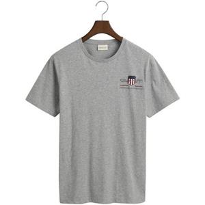 Gant T-Shirt "REG ARCHIVE SHIELD EMB SS T-SHIRT", von dem Archiv aus den 1980er-Jahren inspiriert