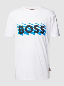 BOSS ORANGE T-Shirt "TeeBOSSRete 10204207 01", mit BOSS ORANGE Markenlabel auf der Brust