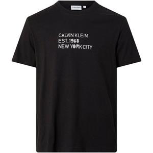 Calvin Klein T-shirt MIXED PRINT STENCIL LOGO T-SHIRT