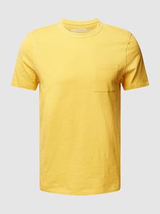 MCNEAL T-shirt in gemêleerde look met borstzak