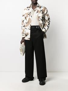 Kenzo Overhemd met camouflageprint - Beige