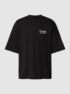 Pegador T-Shirt Pegador Racoon Boxy T-Shirt Herren Shirt schwarz (1-tlg)