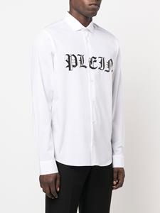 Philipp Plein Overhemd met logoprint - Wit