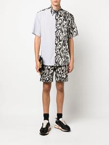Roberto Cavalli Overhemd met print - Wit