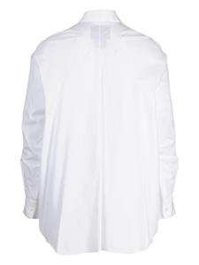 Fumito Ganryu Katoenen overhemd - Wit