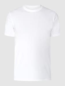 Mey Slim fit T-shirt met siernaden - vochtregulerend