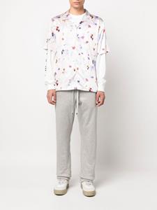 Nahmias Overhemd met grafische print - Roze