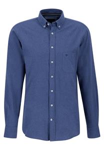 Fynch Hatton  Premium Flannel Overhemd Wave - L - Heren